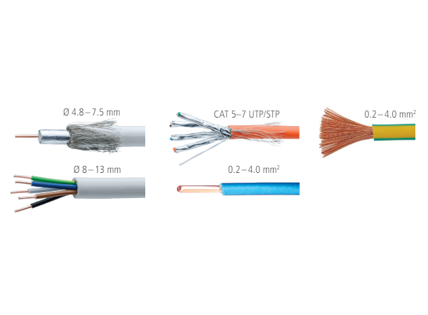 Avisoleringsverktøy Universal Knipex 0,2-4mm2 / 8-13mm