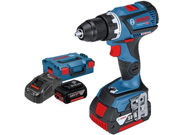 Drill Gsr 18V-60C 2X5,0Ah L-Boxx U/lader Leveres UTEN LADER 