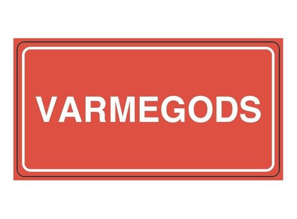 Etiketter Varmegods 500stk 110x55mm 