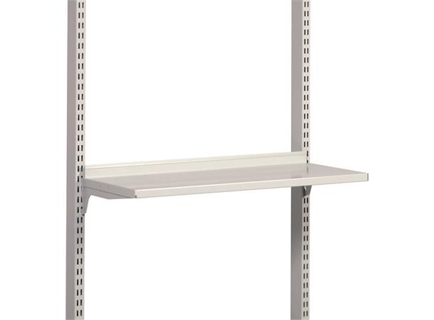 Stålhylle + Brack, M1350x400 Treston 