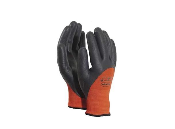 Hanske Foret Nitril Vått Vinterarbeid W-Grip 