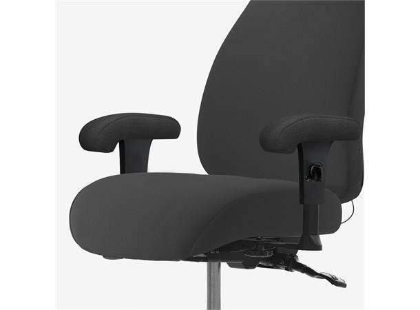 Armlener Esd Ergo Mini Melange/Sort Global 291 Til Malmstolen 4000/6000 
