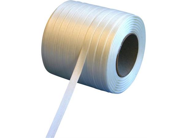 Fiberbånd Hvitt Med Klemmer 250 M Vg13 Vg-13 