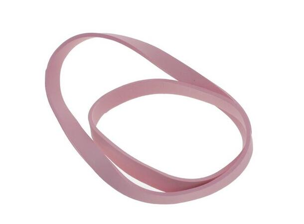Gummistrikk ESD Rosa 6,35x127mm (1/4x5") 210 pcs. 