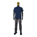 T-Skjorte Esd Kort Arm Marinebl&#229; Congar 3XL