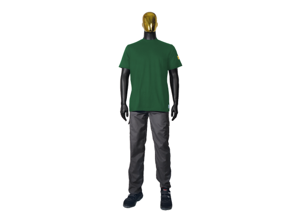 T-Skjorte Esd Kort Arm Mørk Grønn Congar