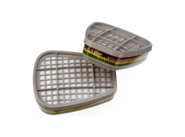 Gassfilter 3M Abek1 Pr Par Passer til 6000 / 7500 serien 