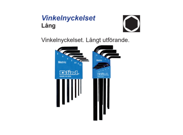 Unbrakonøkkel Sett 1,5-6mm Lobomatic 