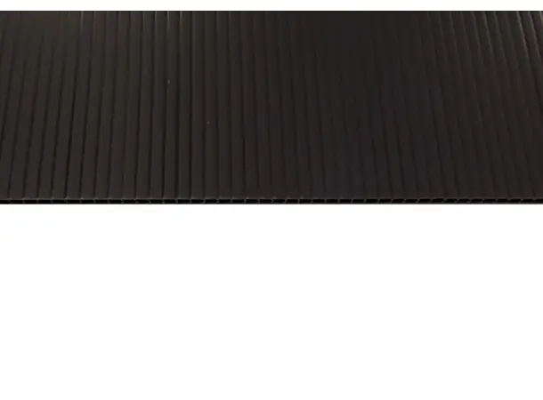 Plate Konduktiv Esd Sort 2000X1000X3mm, 550G (Plastwell) 