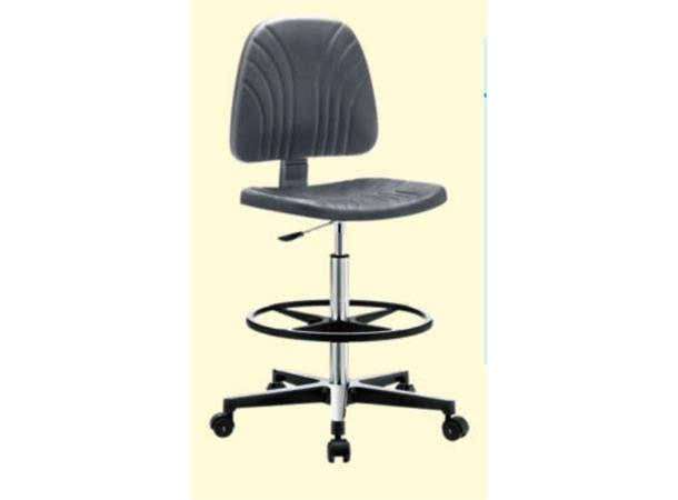 Stol Renrom Esd Sort 48-68cm Høy Med Fo Tring 