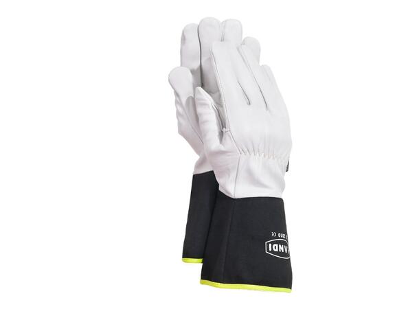 Sveisehanske M/Mansjett Og Geiteskinn Handi 
