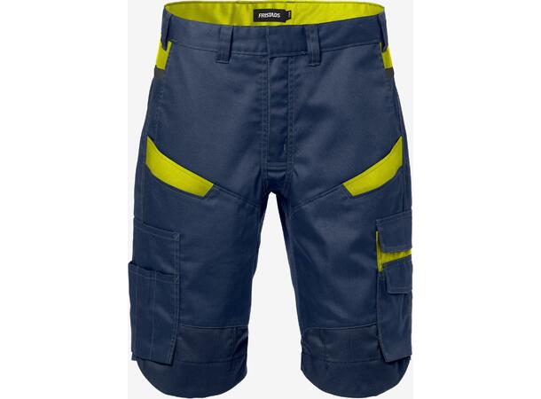 Shorts Marine/Hi-Vis Gul-50 Fristads 