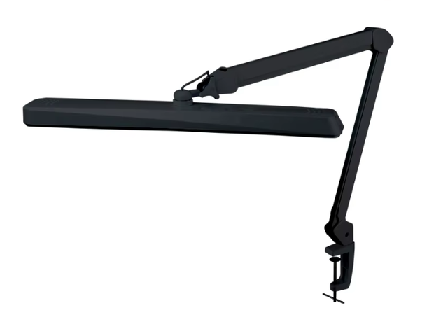 Bordlampe Esd, 324 Led 2500 lm, Dimmbar Lampe 56x9cm, Arm 41+41+13cm inkl bordf. 
