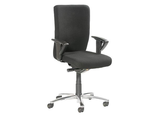 Stol Esd Bologna Sort Med Armlener 45-5 9 cm D107Esd-S 