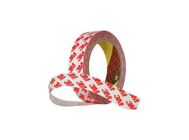 Tape Tosidig Transparent 12mmx50M 3M 