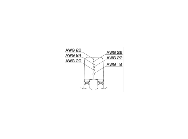 Avisoleringsblad Hakko For Ft-802/8004 18-28AWG, Pr. Par