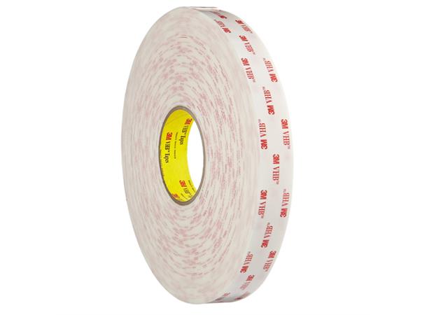 Foam Tape VHB 19mmx33m Hvit Permanent 3M