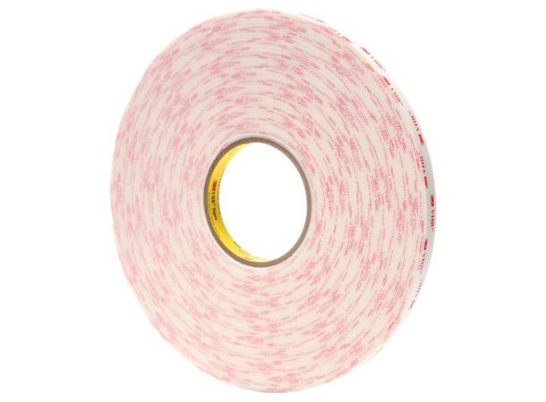 Foam Tape VHB 9,5mm 3M Hvit 33m 