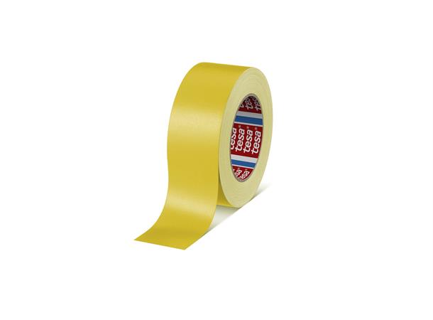 Tape Tekstil 25mmX50m Gul Tesa Vannfast 