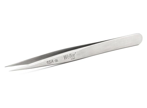 Pinsett 1SA-SL Spiss/Rett 120mm Weller Erem 