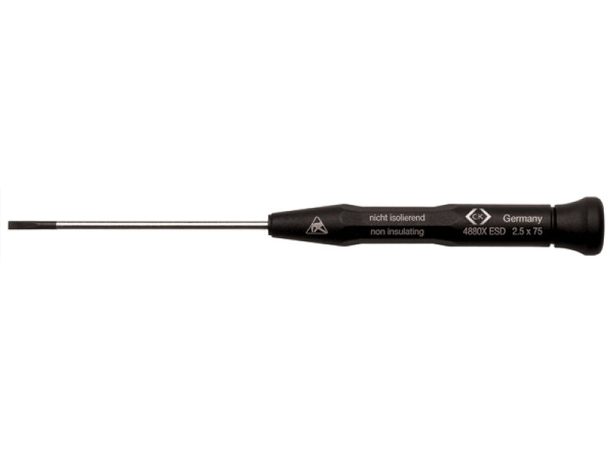 Skrutrekker ESD Rett 1,8X0,3X60mm CK 