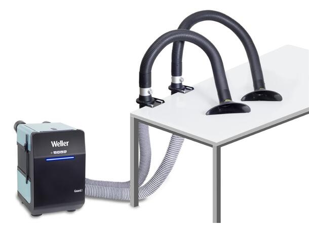 Røykavsug ZeroSmog Guard KIT2 Weller, inkl. 2stk Armkit Alfa 