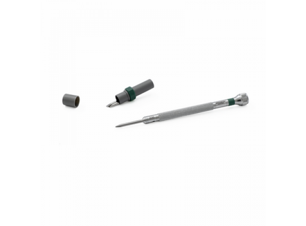 Skrutrekker Bergeon 2,0mm Grønn m/ekstra spisser 