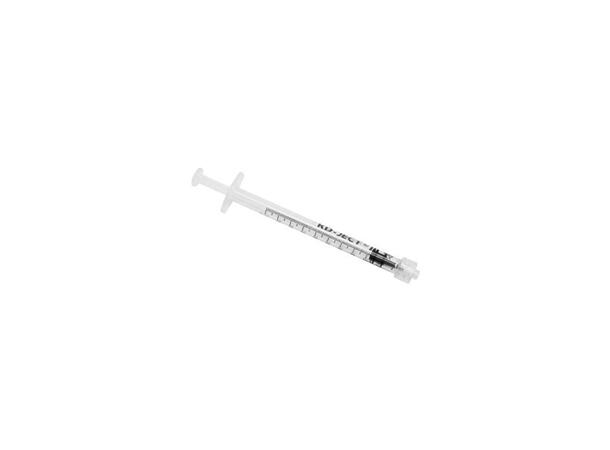 Sprøyte Komplett 1ML KD-Ject, 100 stk Luer Lock 
