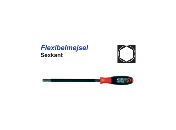 Bitstrekker 1/4" 150mm Fleksibel Lobomatic 