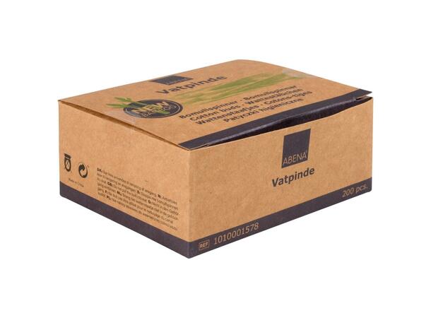 Q-Tips Treskaft 7,5 cm Doble 200Stk ( erstatter #120795 / N705120795 ) 