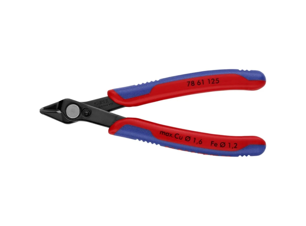 Sideavbiter 125mm, Cu Max 1,6mm Knipex, Flush 