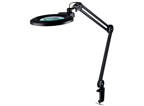Lupelampe Rund Esd 84 Led 178mm Em 3 Diopter - 175% forstørring 