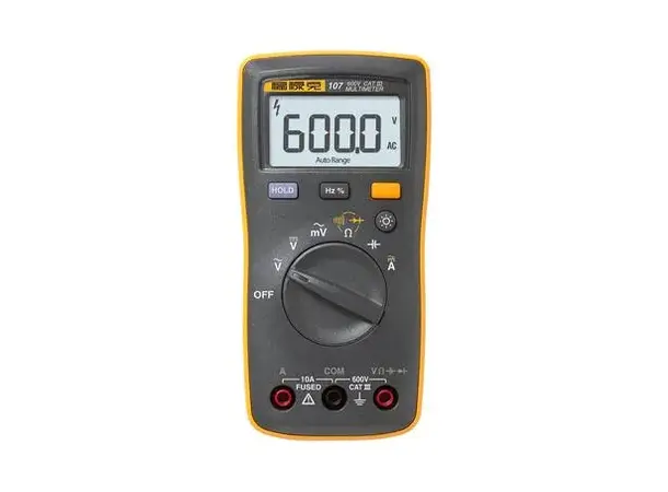 Multimeter Fluke 107 Lommeformat 142x69x28mm 