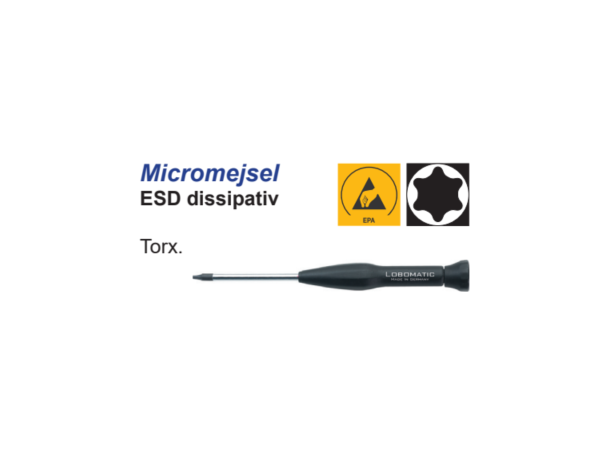 Skrutrekker ESD Torx 10X50mm Lobomatic 