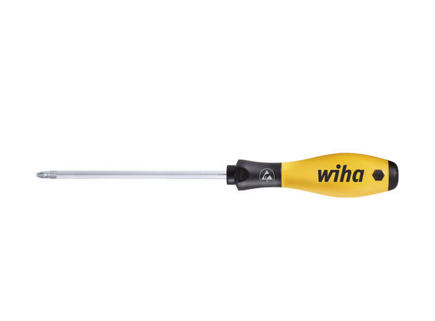 Skrutrekker Esd Pzd 1X80mm Wiha SoftFinish 