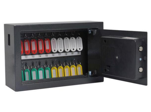 Nøkkelskap Pavo med kodelås For 20stk nøkler 