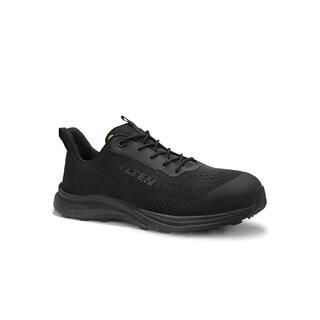 Vernesko Tavixx Black Low ESD S1PS Elten, XXFE, m/spikertramp