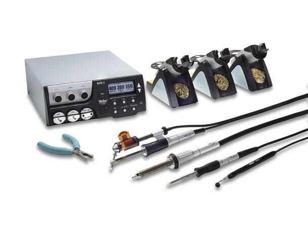 Loddestasjon, 3 kanaler 420W (600W) Weller WXR3031 