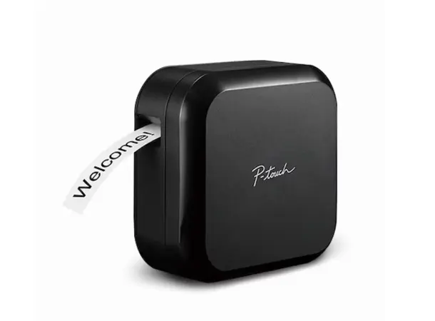 Merkemaskin Brother PTP710BT P-Touch Cube Plus Portable Label Printer 