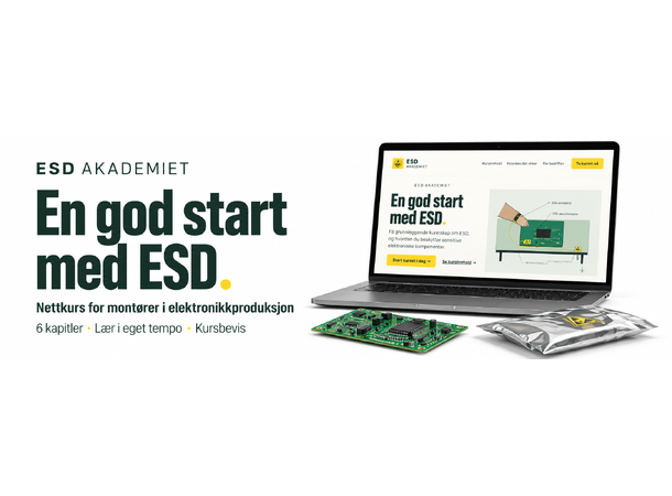 ESD Akademiet Grunnpakke Inkl. Bedriftstilgang og 10 Lisenser 