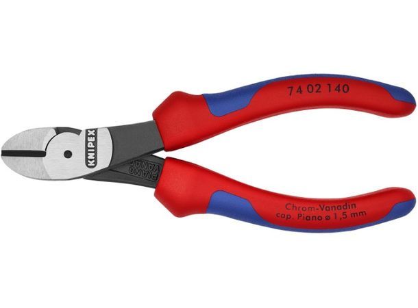 Sideavbiter 140mm, Cu Max 3,1mm Knipex, Bevel 