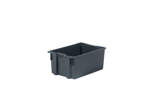 Transportkasse Mørk Grå 600X400X180mm 