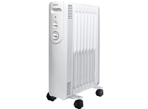 Varmeovn, Oljefylt, 2000W Hvit Adax 