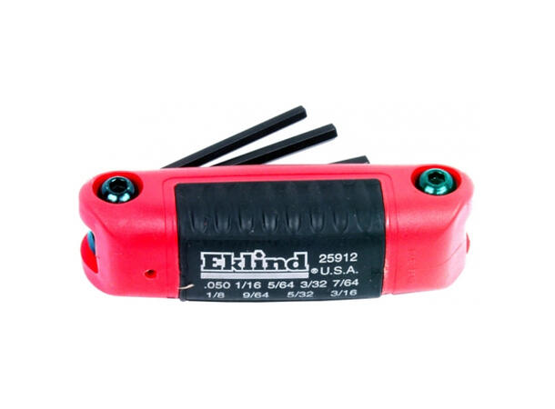 Foldesett Unbrako 0,50-3/16" Lobomatic Ergofold 
