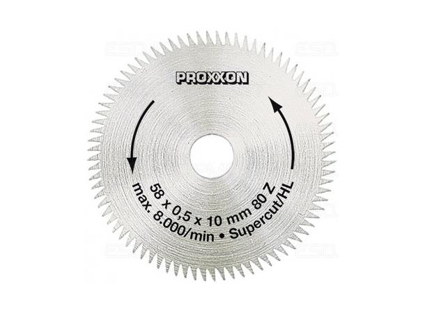 Sagblad Ø=58mm Proxxon 