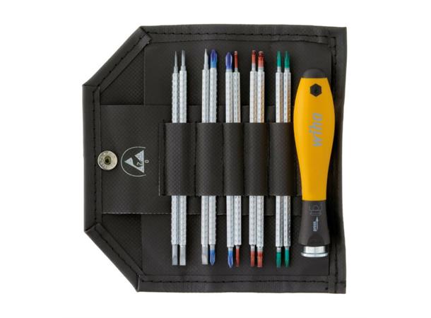 Bitsett Esd M/Håndtak System 4 Wiha 31499 