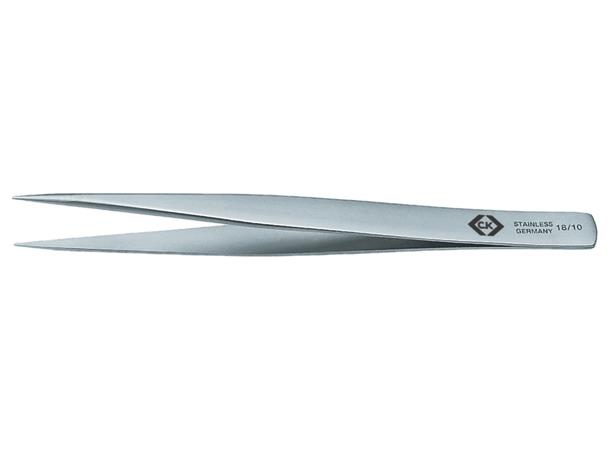 Pinsett Lang Spiss 130mm Presisjon Sa ( 18/10) Ck 
