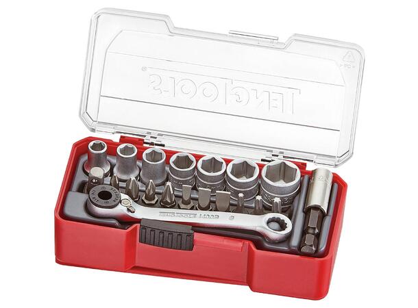 Pipesett 1/4" 20 Deler TJ1420 Teng Tools 
