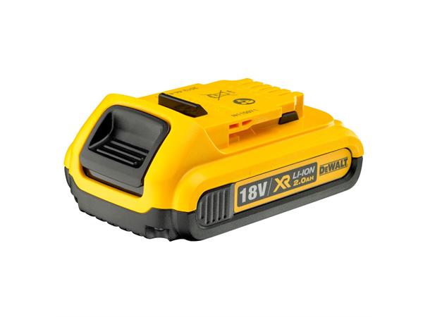 Batteri 18V 2,0 Ah Dewalt Xr Li-Ion Passer 18V Dcd 