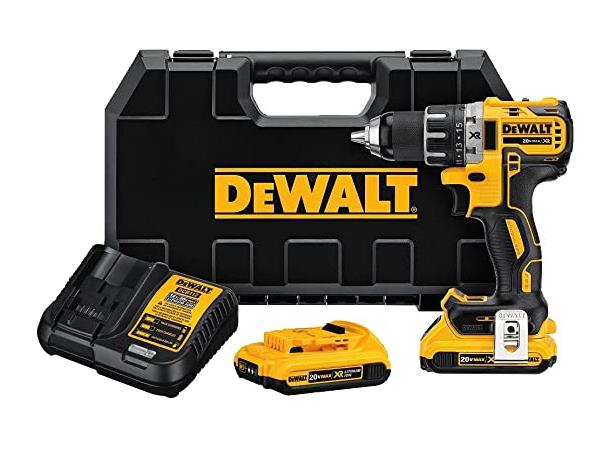 Drill Børsteløs 18V Dewalt 2X2,0Ah Lithium